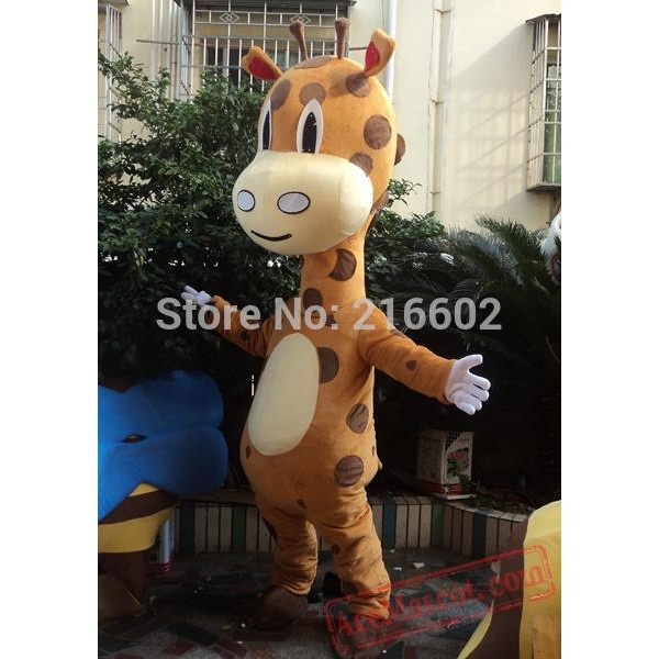 Giraffe Mascot Costume for Adult