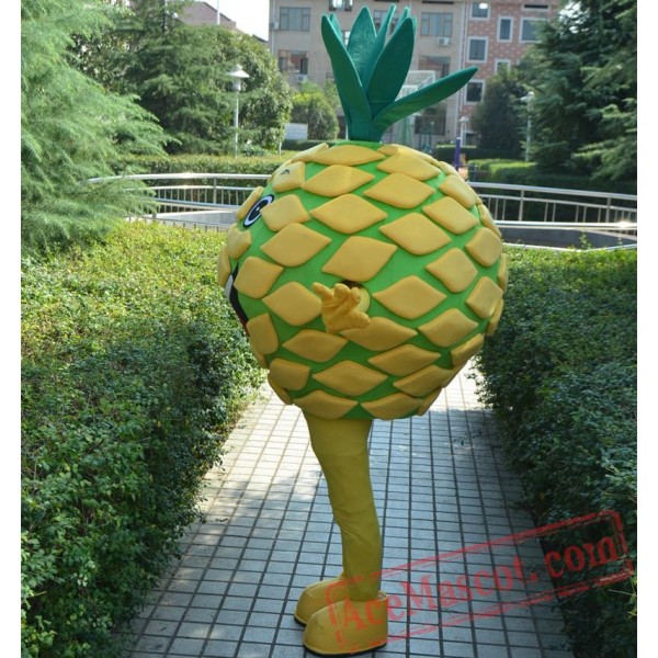 Pineapple Mascot Costume Fruit Cartoon