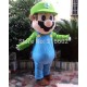 Super Mario Mascot Costume Louis Mascot Costume Mario Bros