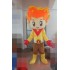 Personality Flame Head Doll Cartoon Mascot Costume