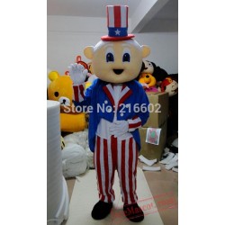 Old Man Mascot Costume