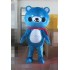 Blue Bear Mascot Costume