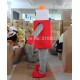 Red Robot Mascot Costume