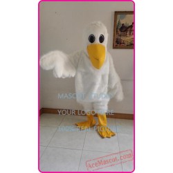 Plush Pelican Mascot Costume