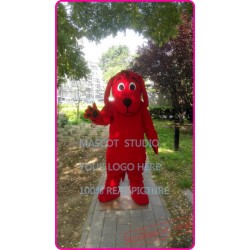 Red Dog Mascot Costume