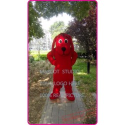 Red Dog Mascot Costume