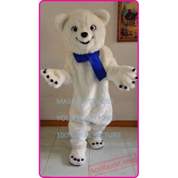 Polar Bear Mascot Costume