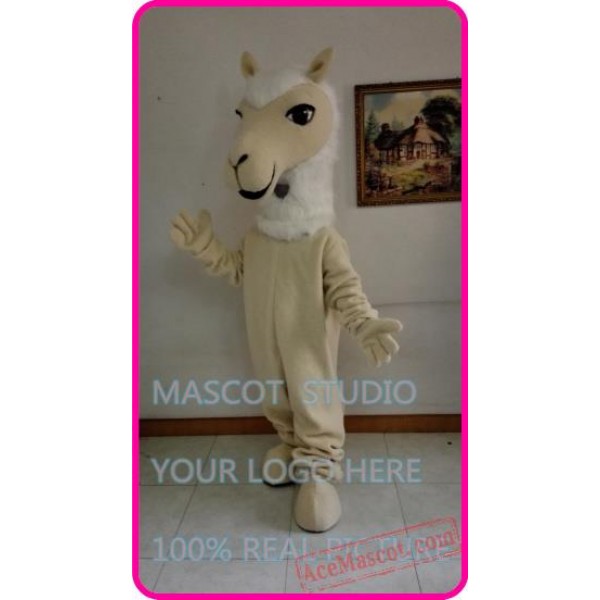 Plush Camel Mascot Costume