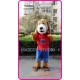 Red Dog Mascot Costume