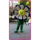 Blue Flower Sunflower Mascot Costume