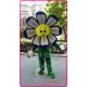 Blue Flower Sunflower Mascot Costume