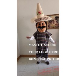 Mexican Mascot Indian Costume 