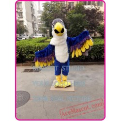 Blue Eagle Mascot Hawk Falcon Mascot Costume