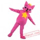 Giant Pink Fong Fox Mascot Costume