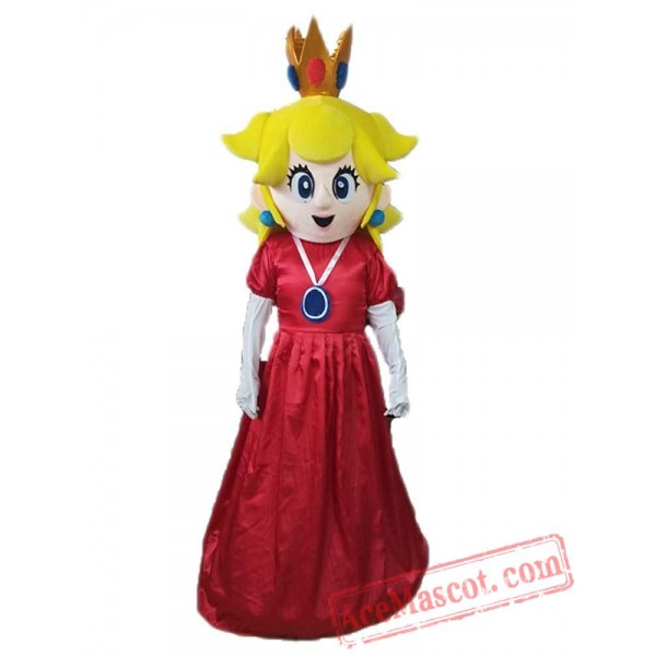 Princess Peach Mascot Costume