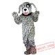 Black and White Dalmatian Dog Mascot Costume