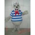 Grey Sea Lion Mascot Costume