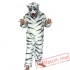 White Tiger Mascot Costume