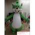 Green Squirrel Mascot Costume