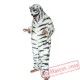 White Tiger Mascot Costume