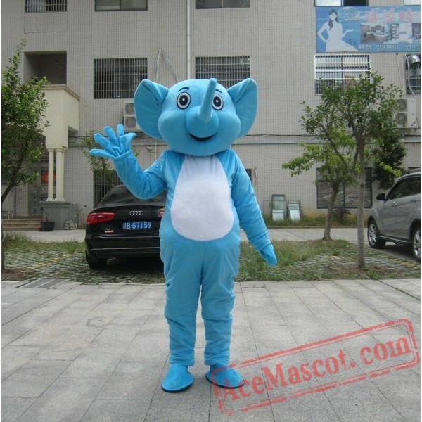 Penny Elephant Mascot Costume, Elephant Mascot Costume