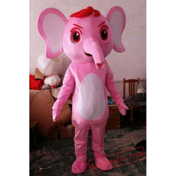 Penny Elephant Mascot Costume, Elephant Mascot Costume