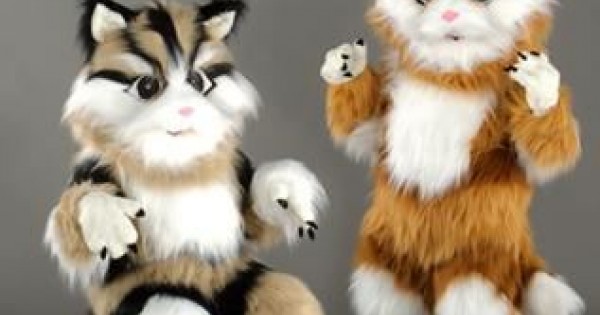 Realistic Cat Mascot Costume for Adult